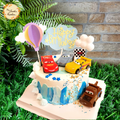 DIY Supercars Cake