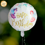 Happy Birthday Round Foil Balloon