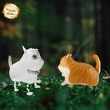 Cat Walking Helium Foil Balloon