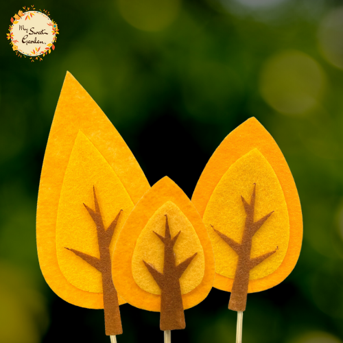 Autumn Theme Felt Insert