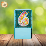 Sprinkled Numbered Candle