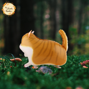 Cat Walking Helium Foil Balloon