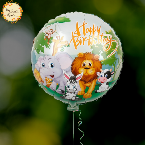 Happy Birthday Round Foil Balloon
