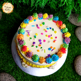 DIY Open Star Tip Cake Base