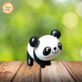 Panda Ceramic Figurine