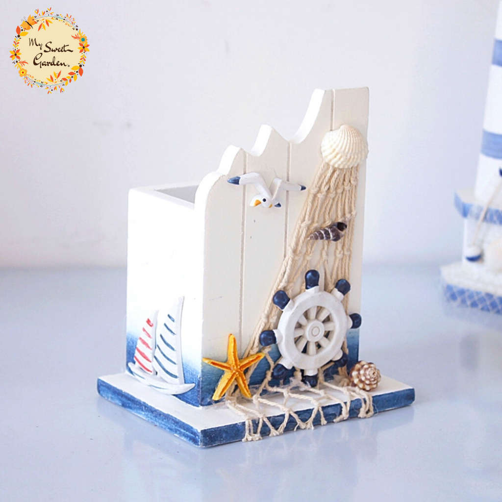 Decorative Mediterranean Pen/Pencil Holder Ornament