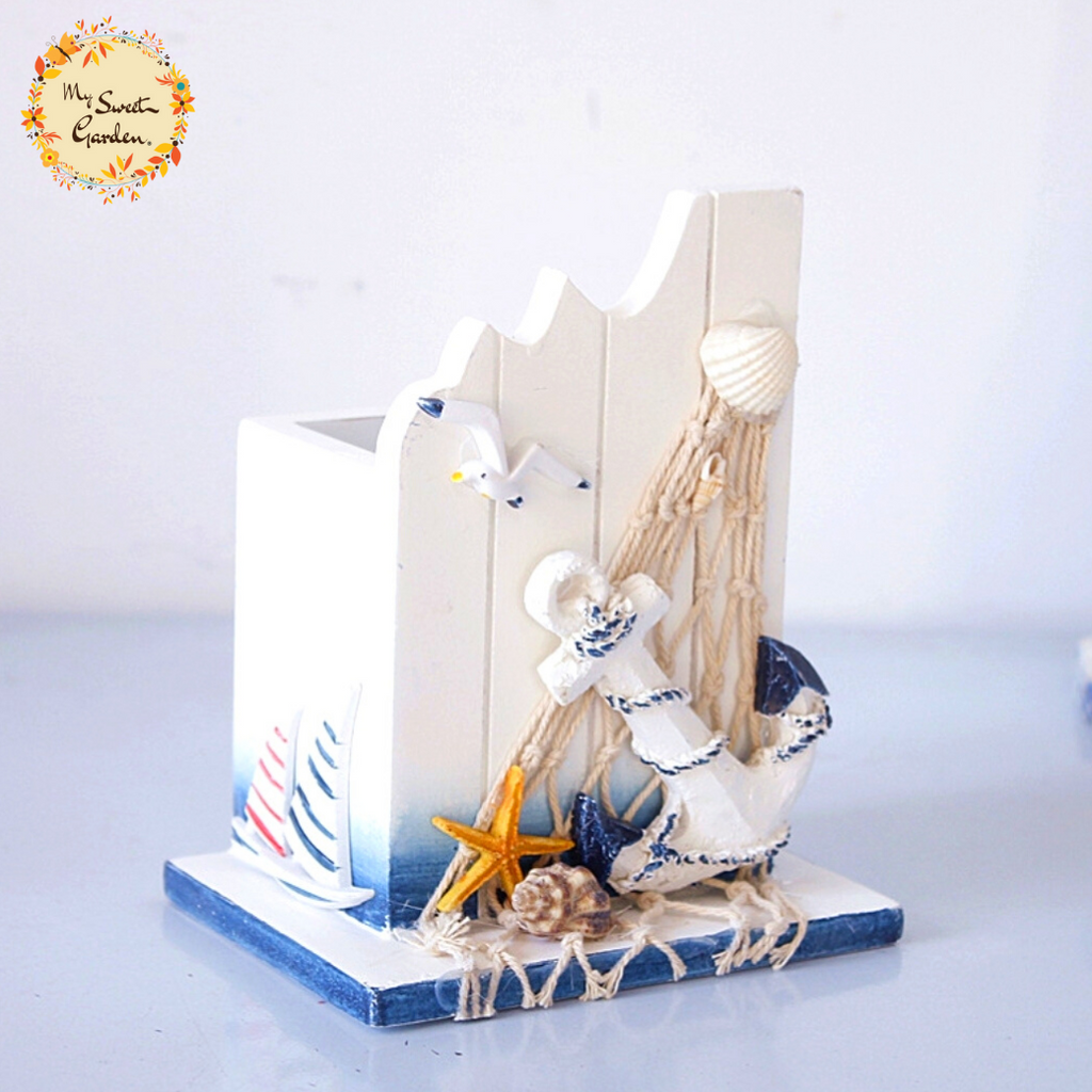 Decorative Mediterranean Pen/Pencil Holder Ornament