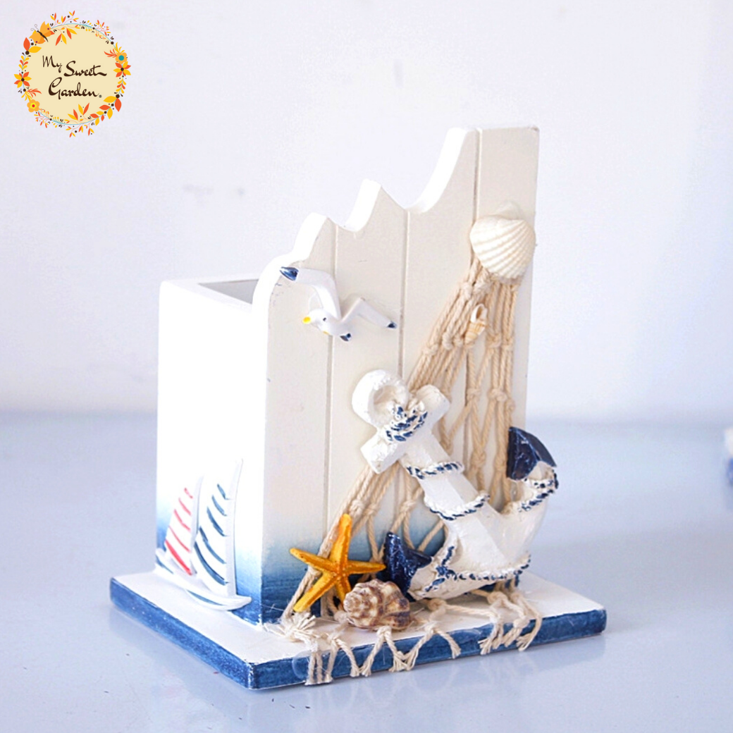 Decorative Mediterranean Pen/Pencil Holder Ornament