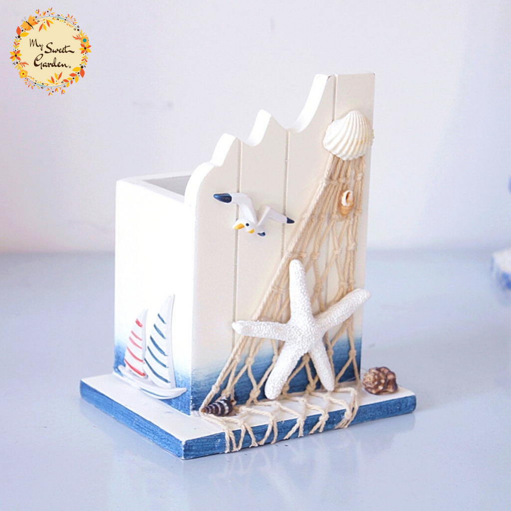 Decorative Mediterranean Pen/Pencil Holder Ornament