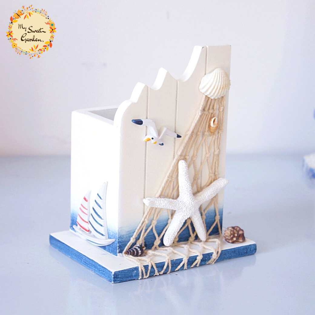 Decorative Mediterranean Pen/Pencil Holder Ornament