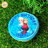 Ice Princess Digital Printed Cupcake