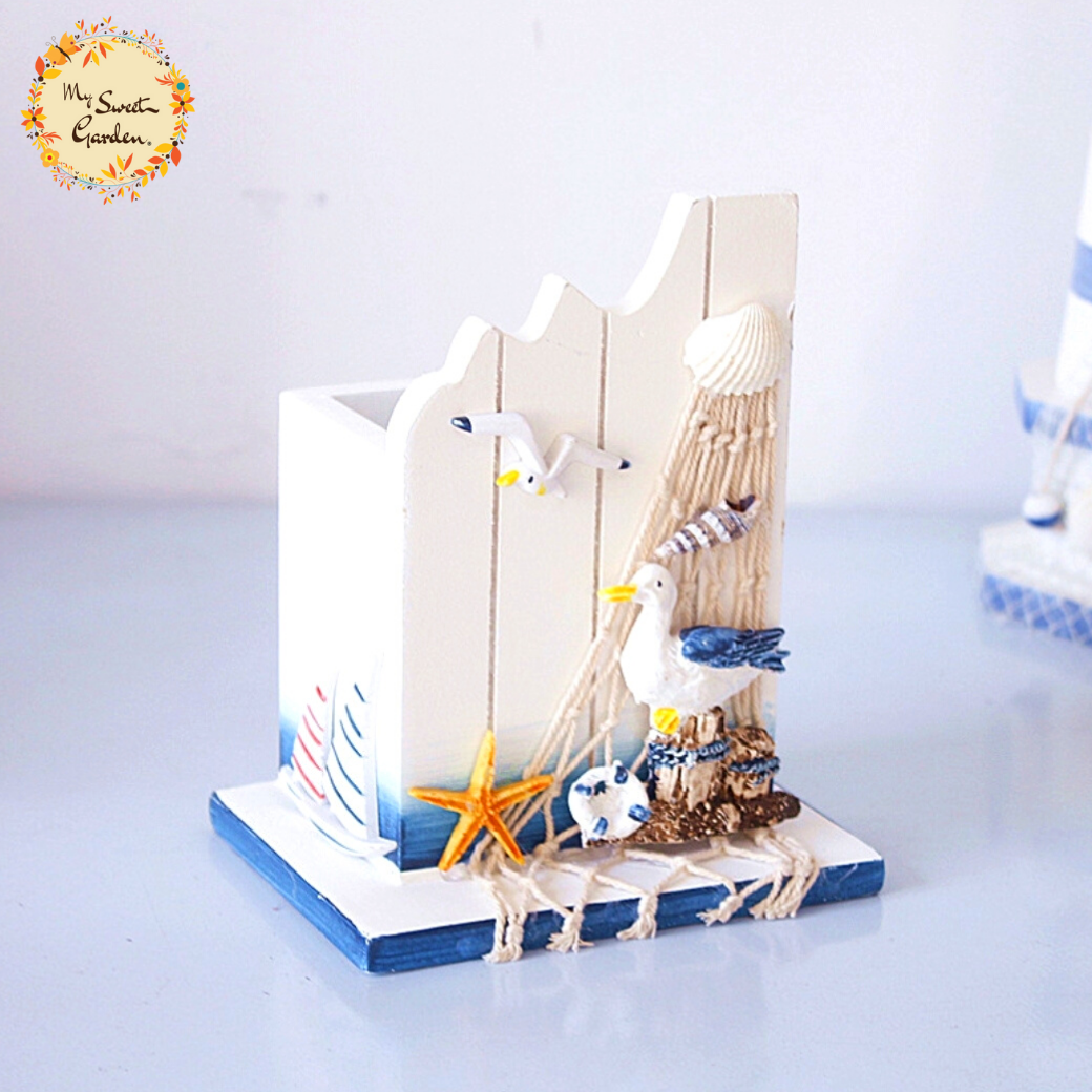 Decorative Mediterranean Pen/Pencil Holder Ornament
