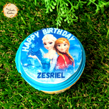 Ice Princess Digital Printed Cupcake