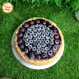 Blueberry Cheesecake with Fresh Blueberries