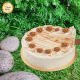 Sea Salt Caramel Walnut Cake