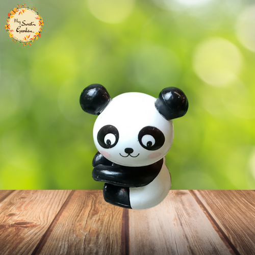 Panda Ceramic Figurine