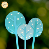 Winter Tree Paper Insert