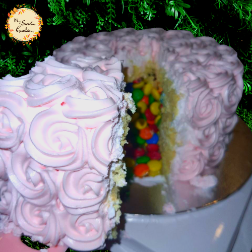 DIY Rosette Themed Cake Base A