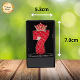 Royal Crown Numbered Candle