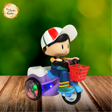 Boy/Girl Riding Tricycle Toy