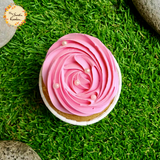 Pink Rose Classic Cupcake