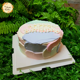 Multi-Colour Happy Birthday Artistic Cake