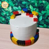 DIY Lego Themed Cake Design