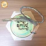 DIY Watercolor Ombre Cake Base A