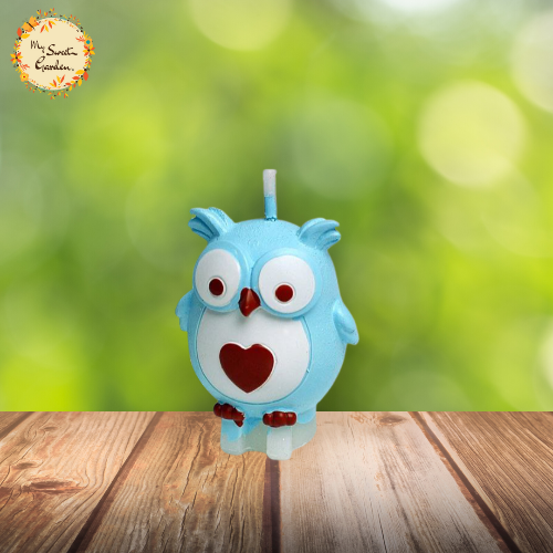 Owl Shaped Themed Candle