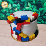 DIY Lego Themed Cake Design