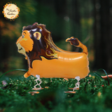 Assorted Zoo Animals Walking Helium Foil Balloon