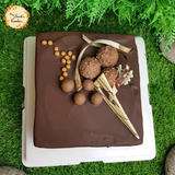 Rainbow Lapis Surabaya Chocolate Ganache Cake