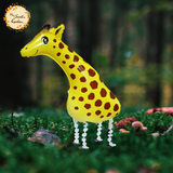 Assorted Zoo Animals Walking Helium Foil Balloon