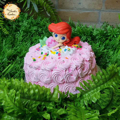 DIY Mermaid Doll Cake Design