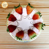 Fresh Korean Strawberry Sponge Cake