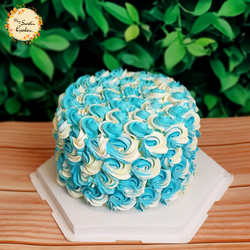 DIY Rosette Themed Cake Base B