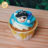 Pirate Artistic Cupcake B