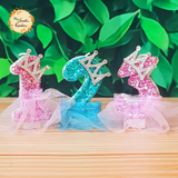Sparkly Crown with Skirt Numbered Candle