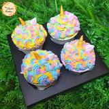 Unicorn Artistic Cupcake
