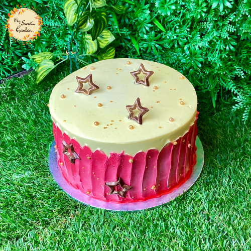 DIY Pleated Cake Base A