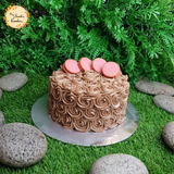 Sakura Peach Cookie "Surprise" Cake