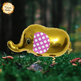 Elephant Walking Helium Foil Balloon
