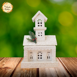 Gingerbread Wooden House Christmas Decorations