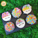 Assorted Unicorn Themed Artistic Cupcake
