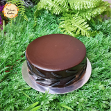 DIY Leaf Patterned Cake Base