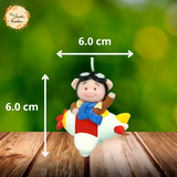 Airplane Themed Candle