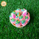 Unicorn Ears Artistic Cupcake