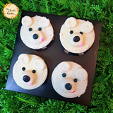 Polar Bear Artistic Cupcake