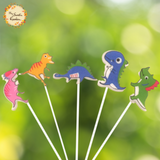 Jurassic Themed Candle