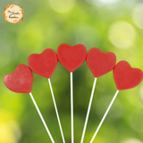 Hearts and Lollipops Themed Candle